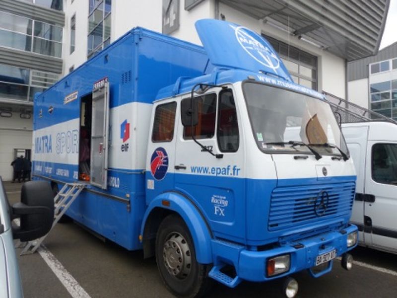 LE CAMION DE L'EQUIPE MATRA