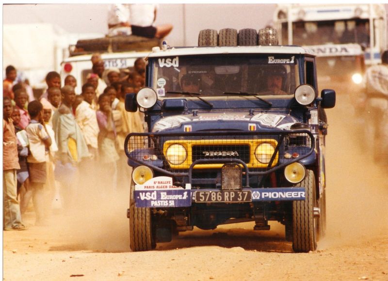 1984 LE 6 ème RALLYE PARIS ALGER DAKAR