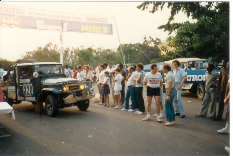 1984 LE 6 ème RALLYE PARIS ALGER DAKAR