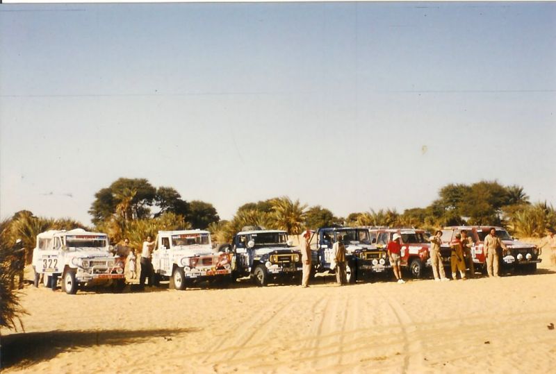 1984 LE 6 ème RALLYE PARIS ALGER DAKAR