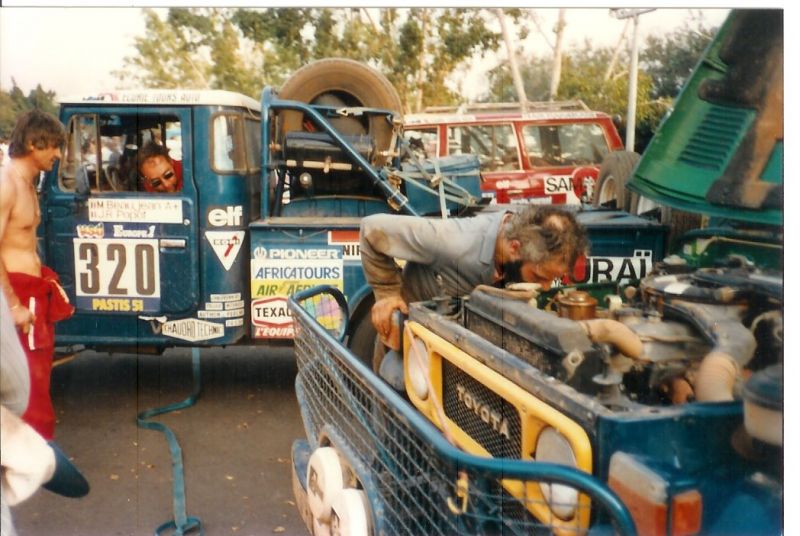 1984 LE 6 ème RALLYE PARIS ALGER DAKAR