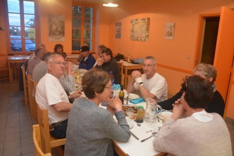 LE GITE SAMEDI SOIR LE REPAS